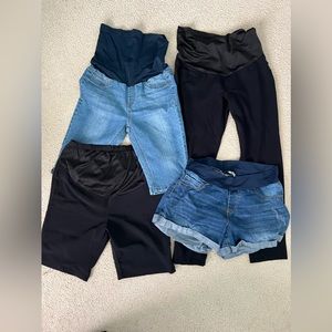 Maternity Shorts and Pants bundle size MEDIUM